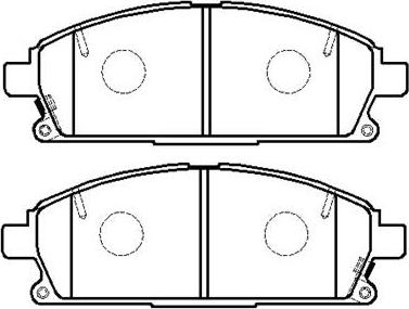 Ruville D69175660 - Kit pastiglie freno, Freno a disco autozon.pro