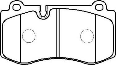 HSB Gold HP5147 - Kit pastiglie freno, Freno a disco autozon.pro