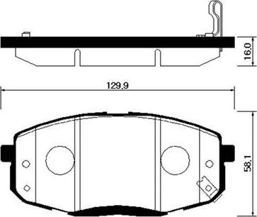 Wagner OEX2094 - Kit pastiglie freno, Freno a disco autozon.pro