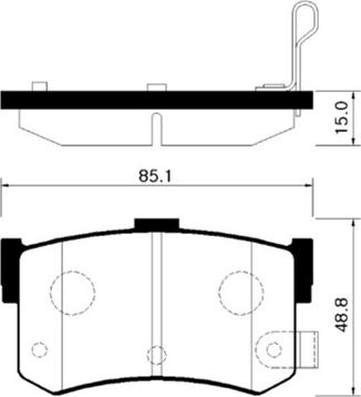 Lemförder 26359 - Kit pastiglie freno, Freno a disco autozon.pro