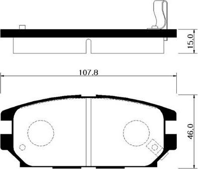 HELLA T1232 - Kit pastiglie freno, Freno a disco autozon.pro