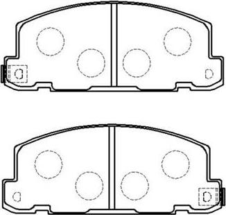 Magneti Marelli 600000099520 - Kit pastiglie freno, Freno a disco autozon.pro