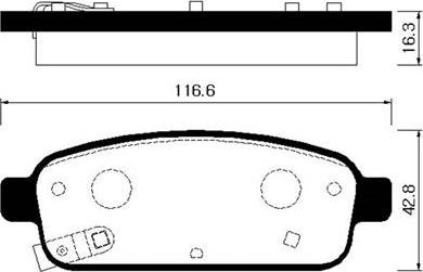 ACDelco 19373908 - Kit pastiglie freno, Freno a disco autozon.pro