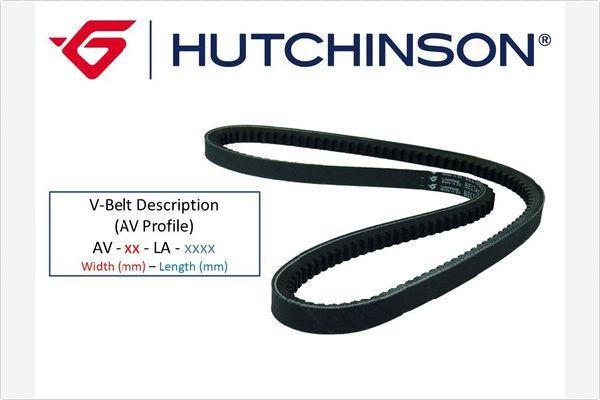 Hutchinson AV 11.5 790 (La 790) - Cinghia trapezoidale autozon.pro