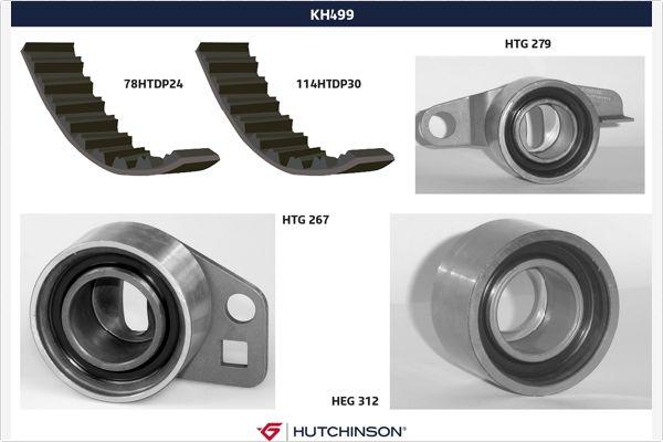 Hutchinson KH 499 - Kit cinghie dentate autozon.pro