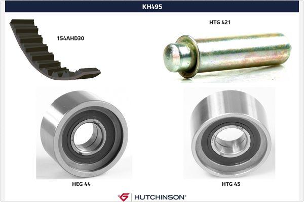 Hutchinson KH 495 - Kit cinghie dentate autozon.pro