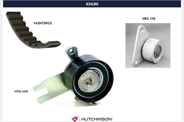 Hutchinson KH 490 - Kit cinghie dentate autozon.pro