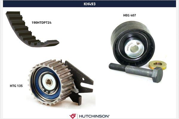 Hutchinson KH 493 - Kit cinghie dentate autozon.pro