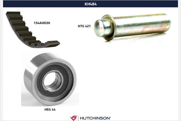 Hutchinson KH 484 - Kit cinghie dentate autozon.pro