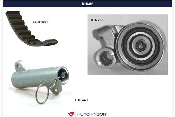 Hutchinson KH 486 - Kit cinghie dentate autozon.pro