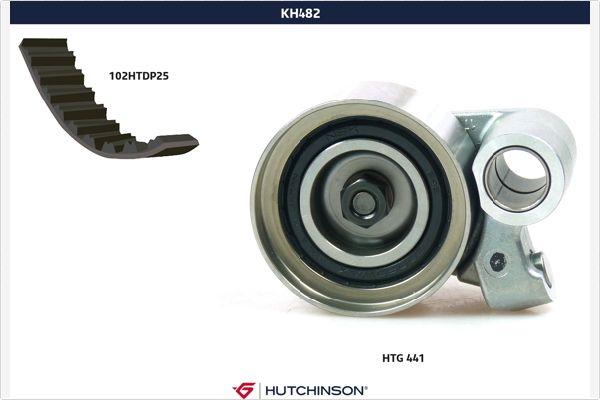 Hutchinson KH 482 - Kit cinghie dentate autozon.pro