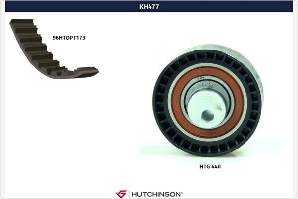 Hutchinson KH 477 - Kit cinghie dentate autozon.pro