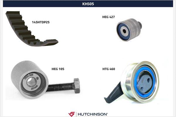 Hutchinson KH 505 - Kit cinghie dentate autozon.pro