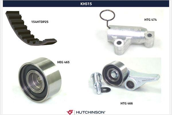 Hutchinson KH 515 - Kit cinghie dentate autozon.pro