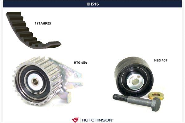 Hutchinson KH 516 - Kit cinghie dentate autozon.pro