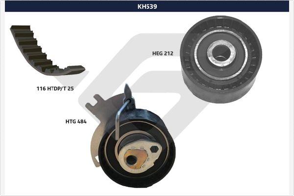 Hutchinson KH 539 - Kit cinghie dentate autozon.pro