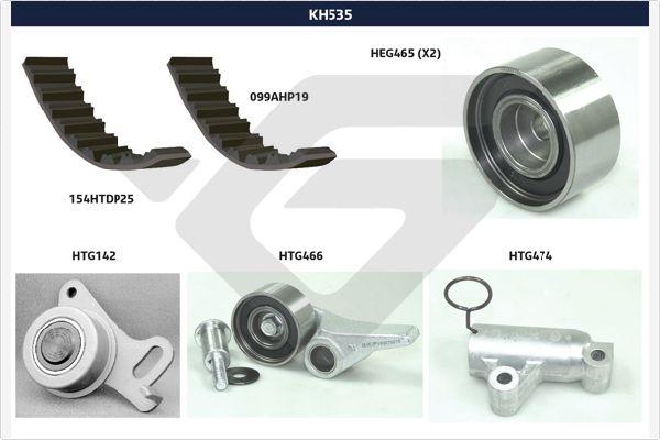 Hutchinson KH 535 - Kit cinghie dentate autozon.pro