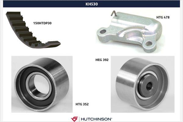 Hutchinson KH 530 - Kit cinghie dentate autozon.pro