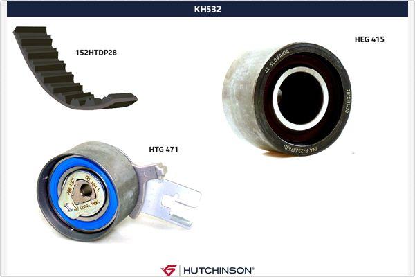 Hutchinson KH 532 - Kit cinghie dentate autozon.pro