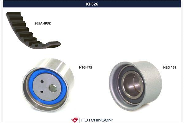 Hutchinson KH 526 - Kit cinghie dentate autozon.pro