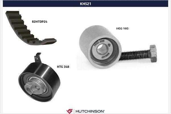 Hutchinson KH 521 - Kit cinghie dentate autozon.pro