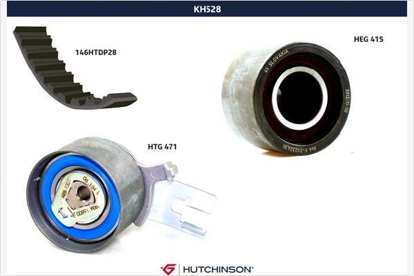 Hutchinson KH 528 - Kit cinghie dentate autozon.pro