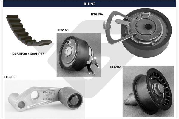 Hutchinson KH 192 - Kit cinghie dentate autozon.pro