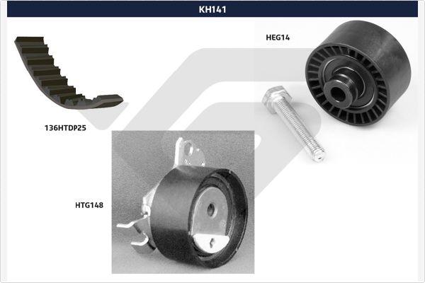 Hutchinson KH 141 - Kit cinghie dentate autozon.pro