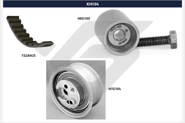 Hutchinson KH 104 - Kit cinghie dentate autozon.pro