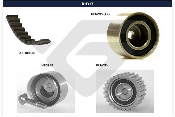 Hutchinson KH 317 - Kit cinghie dentate autozon.pro