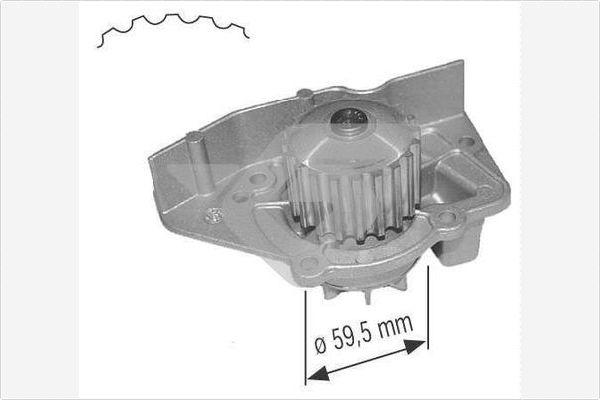 Hutchinson WP0011V - Pompa acqua autozon.pro