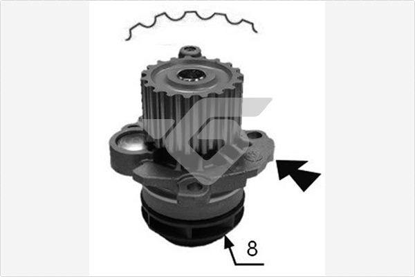 Hutchinson WP79 - Pompa acqua autozon.pro