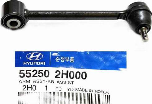 Hyundai 55250-2H000 - Braccio oscillante, Sospensione ruota autozon.pro