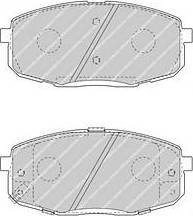 Hyundai 58101-1HA20 - Kit pastiglie freno, Freno a disco autozon.pro