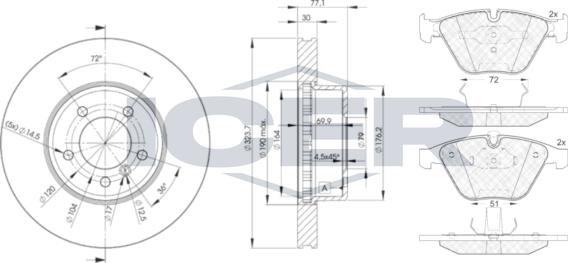 Icer 31577-3221 - Kit freno, Freno a disco autozon.pro