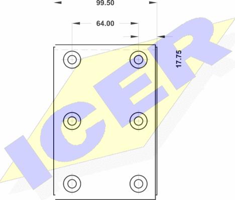 Icer 21 5879 00 - Kit materiale d'attrito, Freno a tamburo autozon.pro