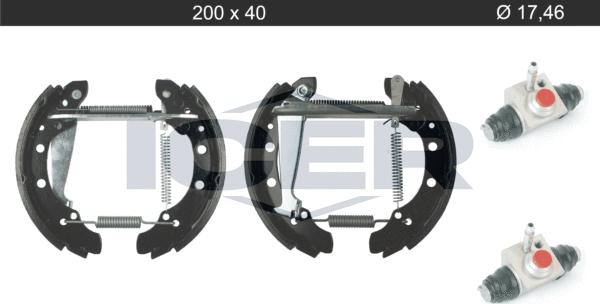 Icer 79KT0105 C - Kit ganasce freno autozon.pro