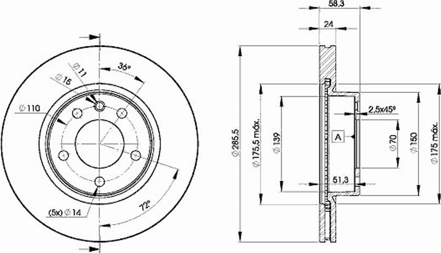 Icer 78BD9054 - Discofreno autozon.pro