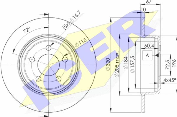 Icer 78BD9198-2 - Discofreno autozon.pro