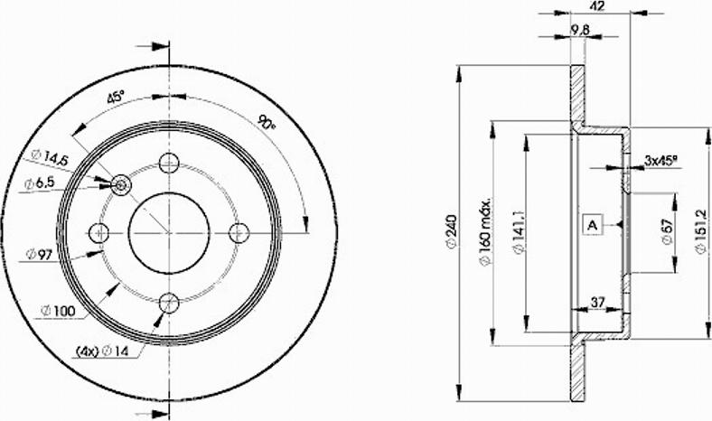 Icer 78BD9108 - Discofreno autozon.pro