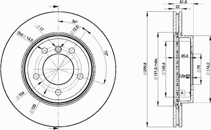 Icer 78BD4539 - Discofreno autozon.pro