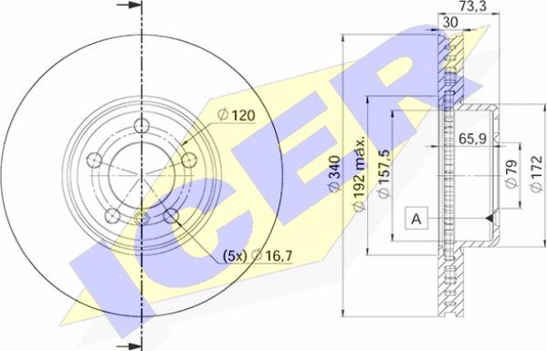 Icer 78BD4669-2 - Discofreno autozon.pro