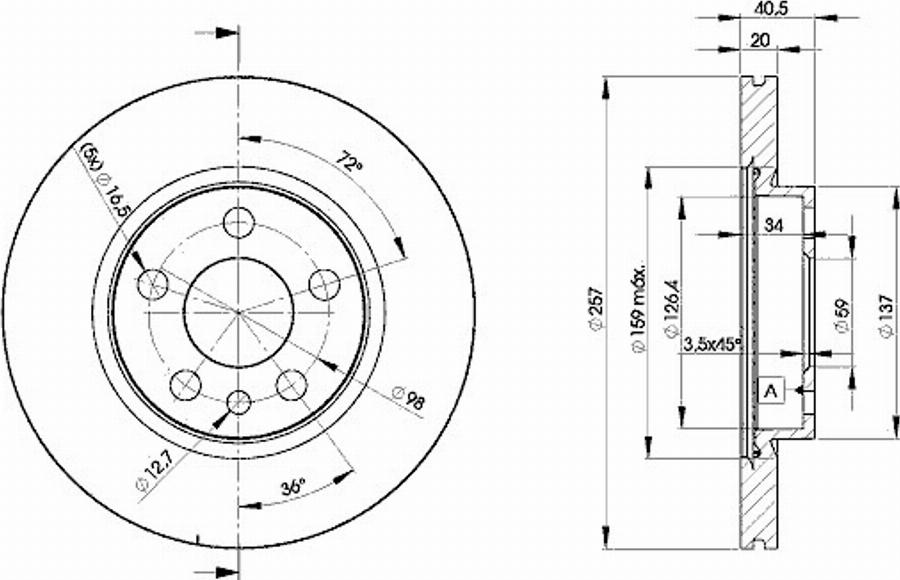 Icer 78BD4683 - Discofreno autozon.pro