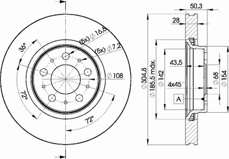 Icer 78BD4045 - Discofreno autozon.pro