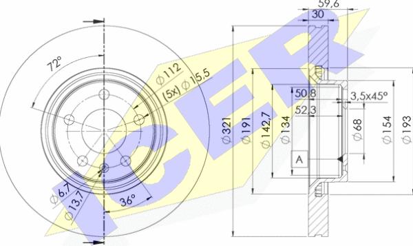 Icer 78BD4085-2 - Discofreno autozon.pro