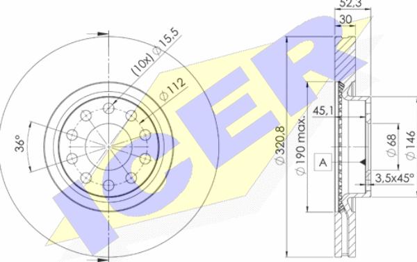 Icer 78BD4086-2 - Discofreno autozon.pro