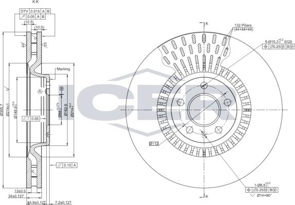 Icer 78BD4151-1 - Discofreno autozon.pro