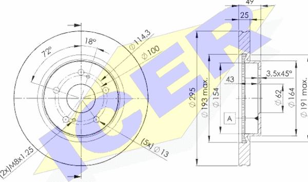 Icer 78BD4803-2 - Discofreno autozon.pro