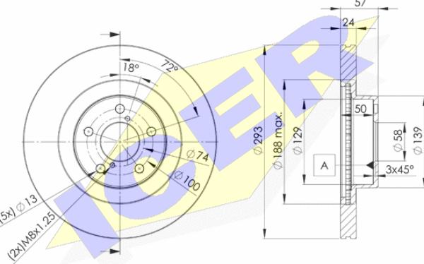 Icer 78BD4702-2 - Discofreno autozon.pro