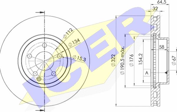 Icer 78BD5558-2 - Discofreno autozon.pro